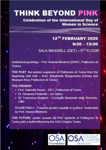 Women and Girls in Science